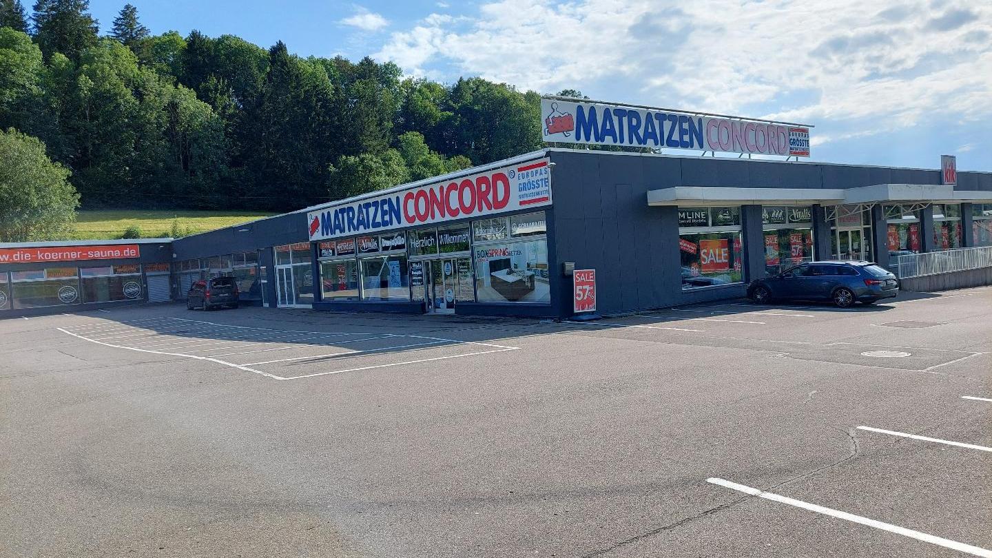 Matratzen Concord Filiale Albstadt-Lautlingen, Ebingertalstraße in Albstadt