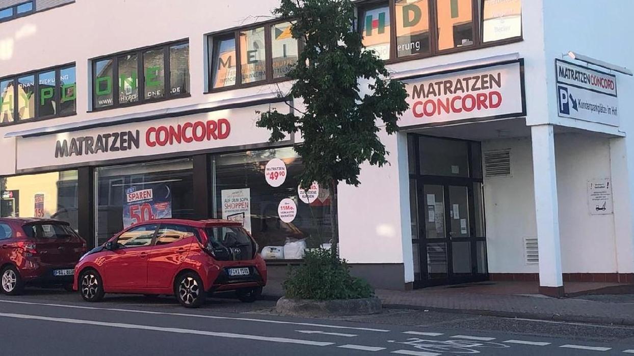 Matratzen Concord Filiale Bad Vilbel, Frankfurter Straße in Bad Vilbel