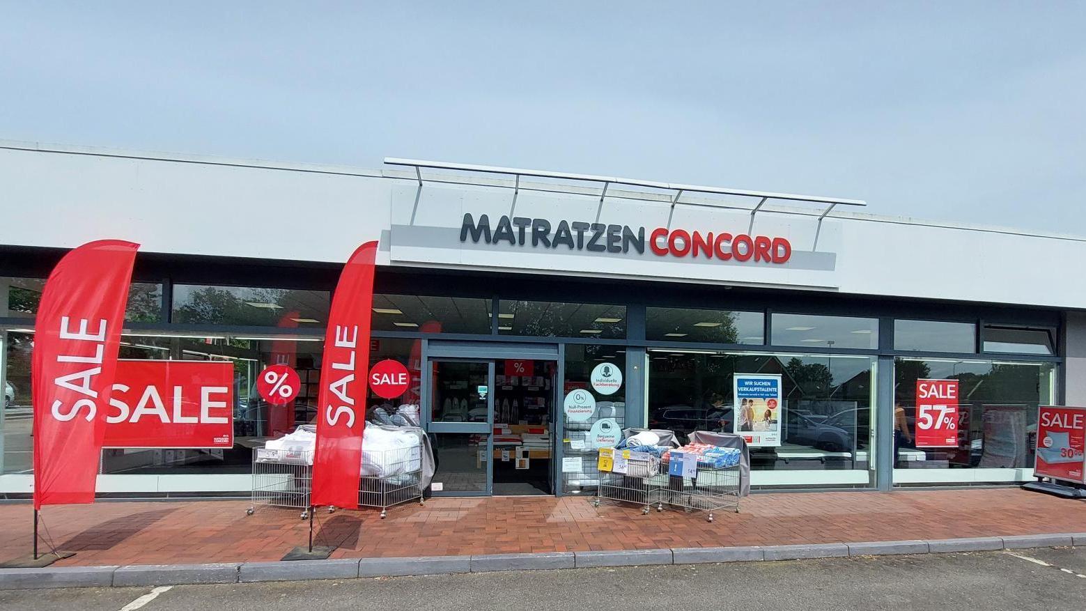 Matratzen Concord Filiale Heide, Meldorfer Straße in Heide