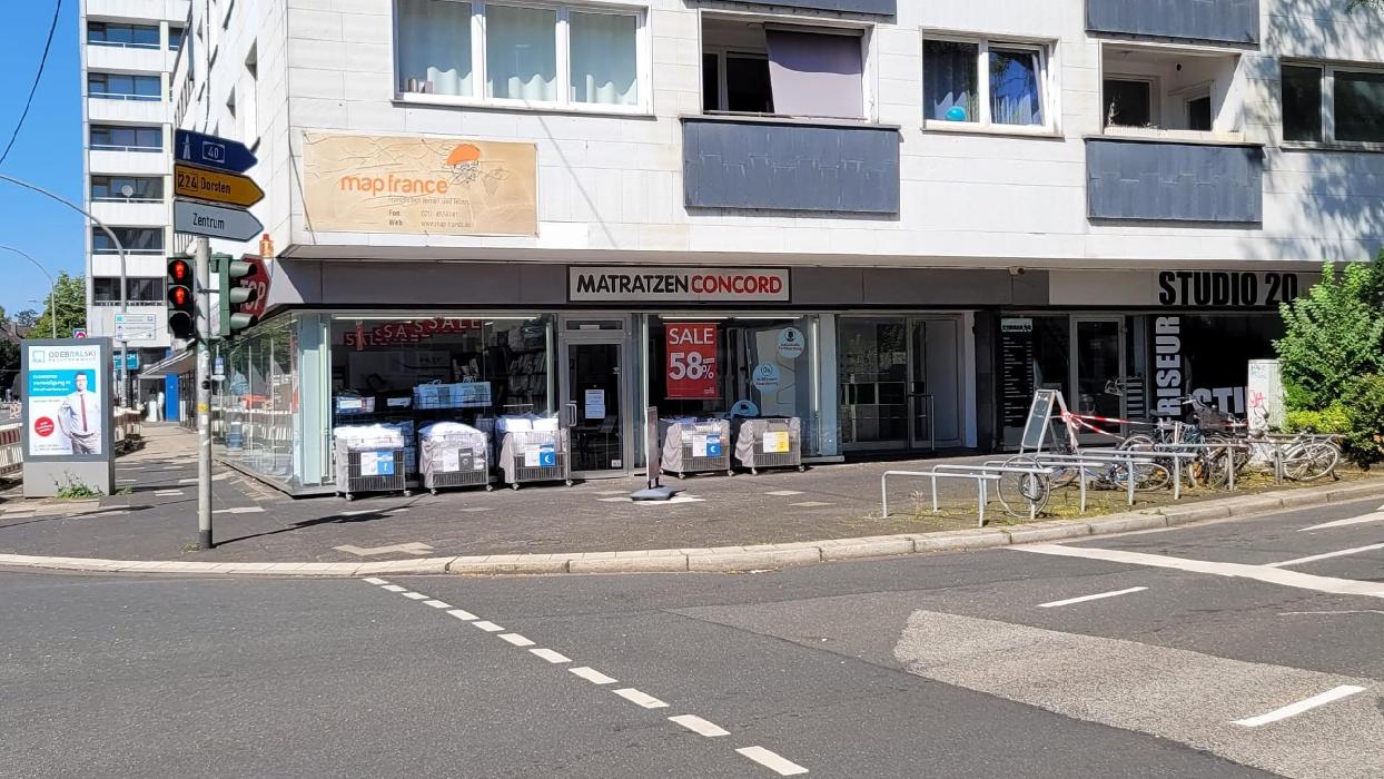 Matratzen Concord Filiale Essen-Rüttenscheid, Zweigertstraße in Essen