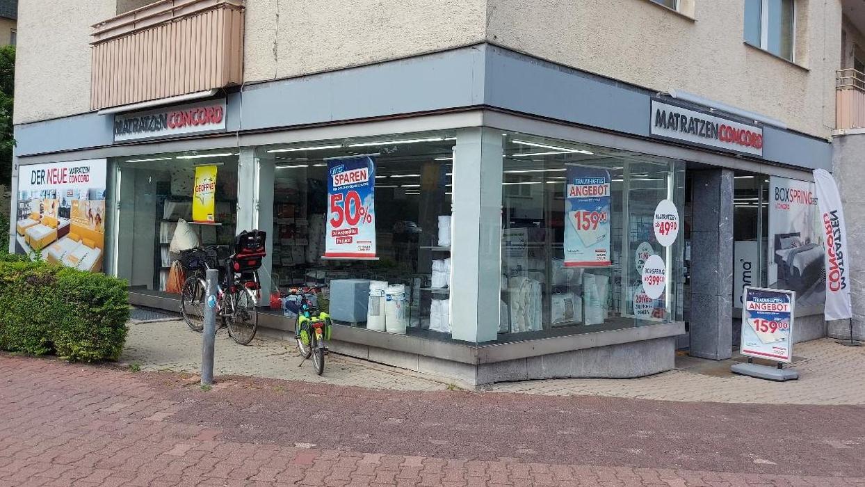 Matratzen Concord Filiale Frankfurt/Main-Bockenheim, Häuser Gasse in Frankfurt am Main