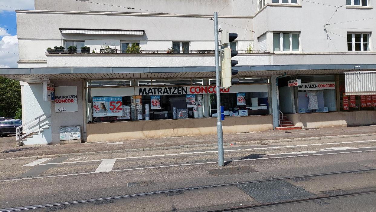 Matratzen Concord Filiale Karlsruhe-Südweststadt, Schwarzwaldstraße in Karlsruhe