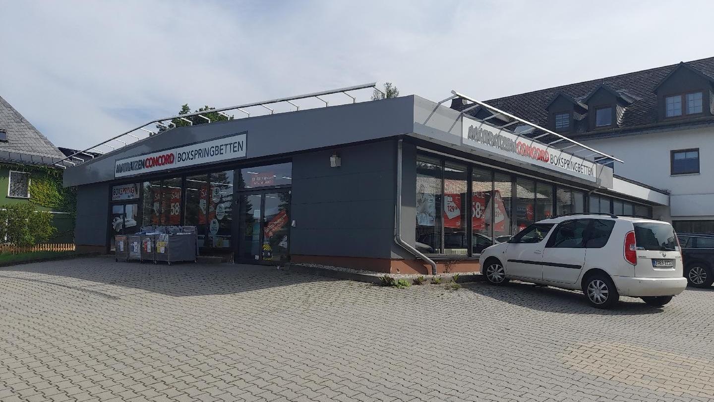 Matratzen Concord Filiale Lauter-Bernsbach, Alte Auer Straße in Lauter-Bernsbach