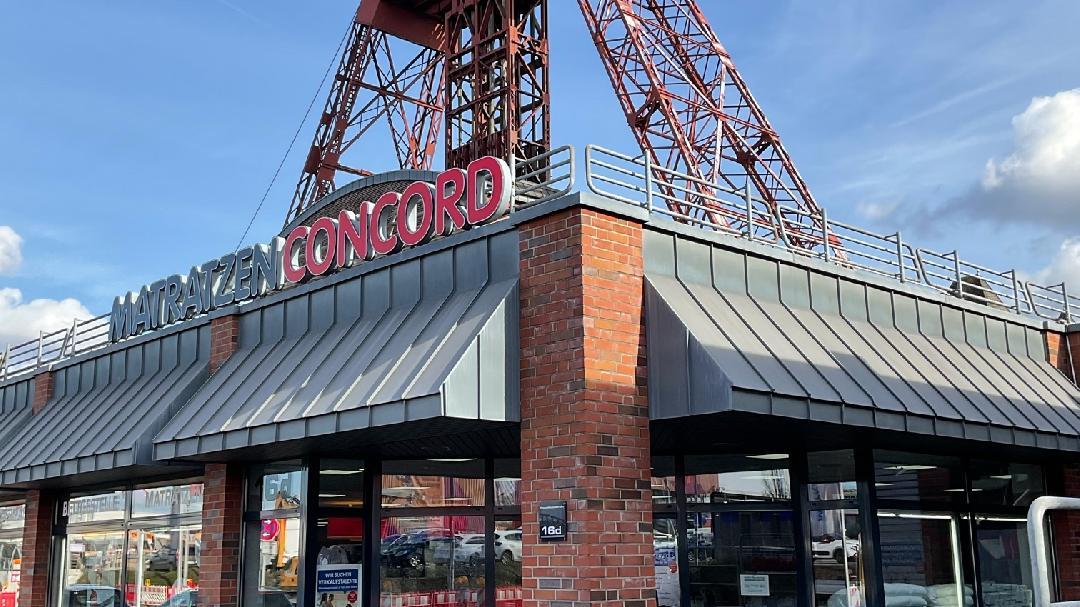 Matratzen Concord Filiale Moers, Franz-Haniel-Straße in Moers