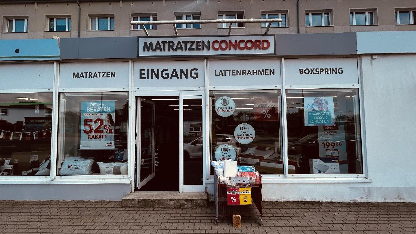 Matratzen Concord Filiale Bergen auf Rügen, Ringstraße in Bergen auf Rügen
