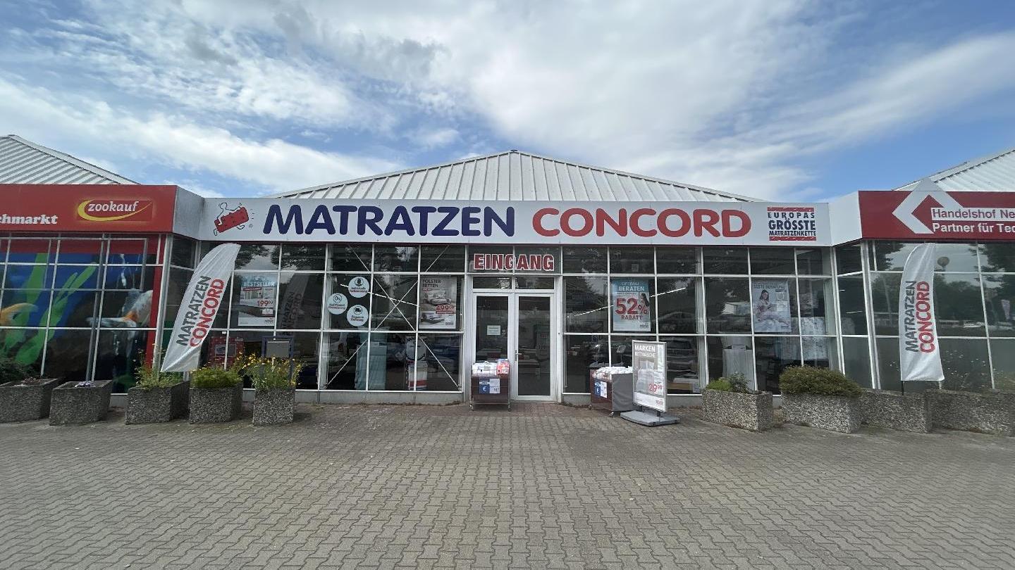Matratzen Concord Filiale Neubrandenburg, Baumwallsweg in Neubrandenburg