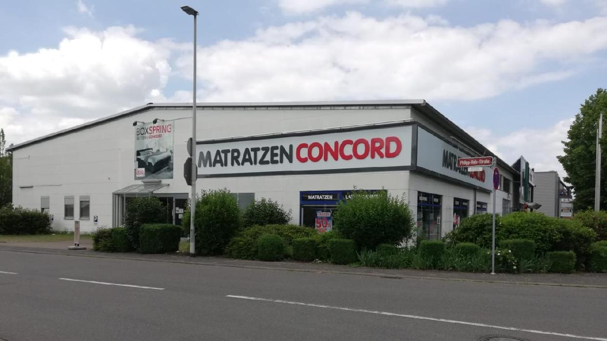 Matratzen Concord Filiale Mainz-Hechtsheim, Rheinhessenstraße in Mainz