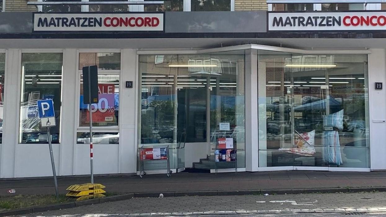 Matratzen Concord Filiale Hamburg-Harburg, Schwarzenbergstraße in Hamburg