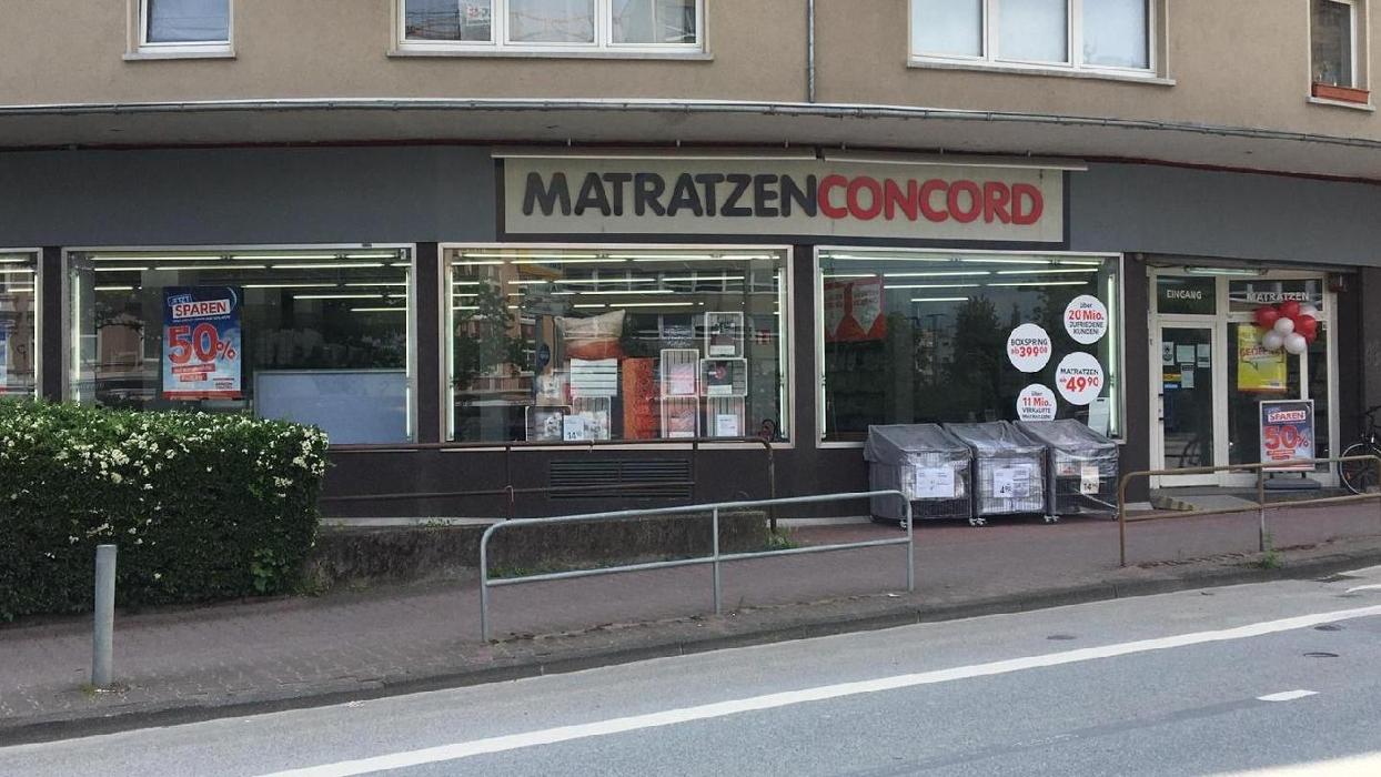 Matratzen Concord Filiale Frankfurt/Main-Sachsenhausen, Darmstädter Landstraße in Frankfurt am Main
