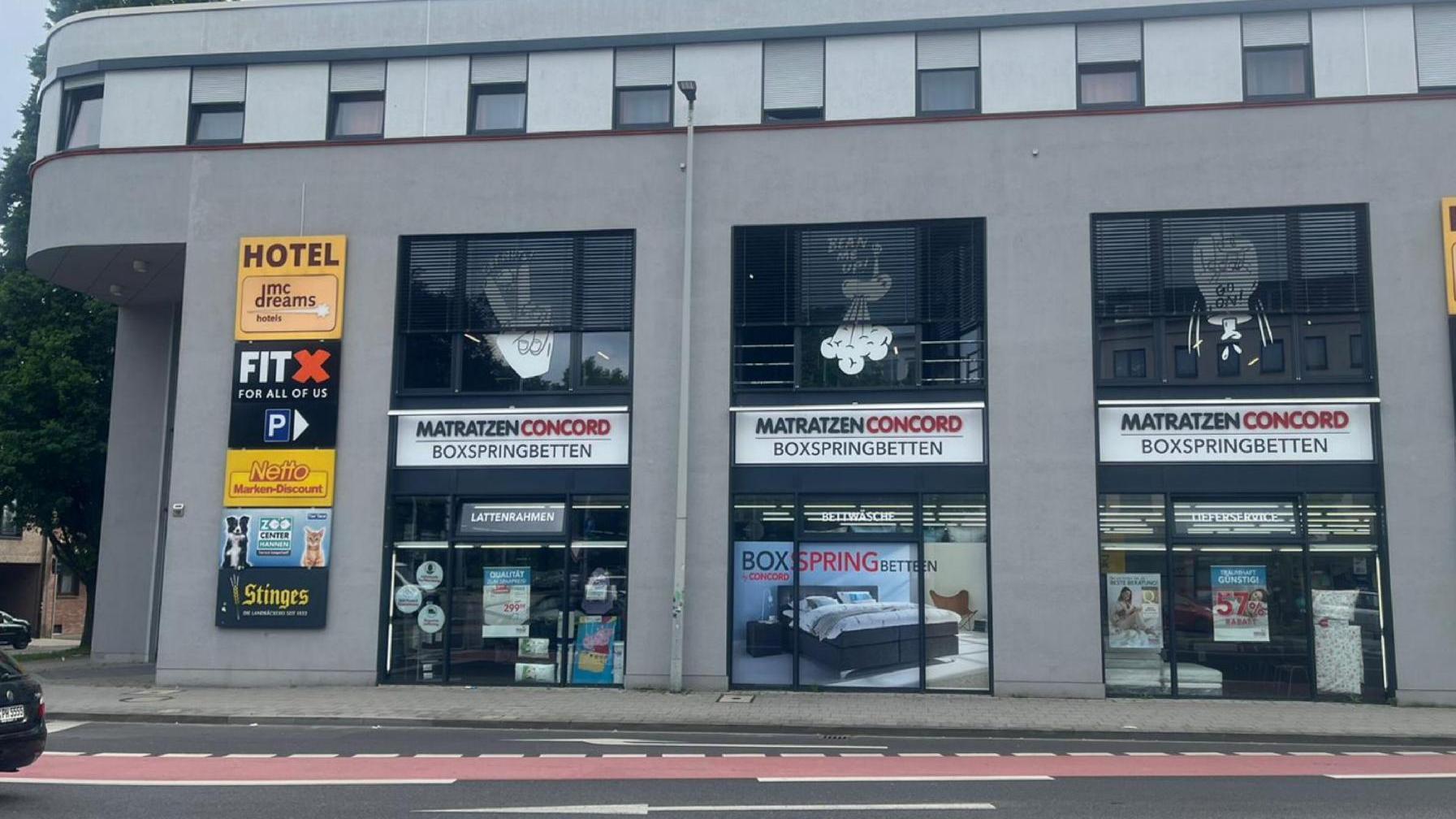 Matratzen Concord Filiale Mönchengladbach-Rheydt, Odenkirchener Straße in Mönchengladbach