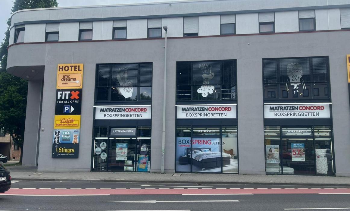 Matratzen Concord Filiale Mönchengladbach-Rheydt, Odenkirchener Straße in Mönchengladbach