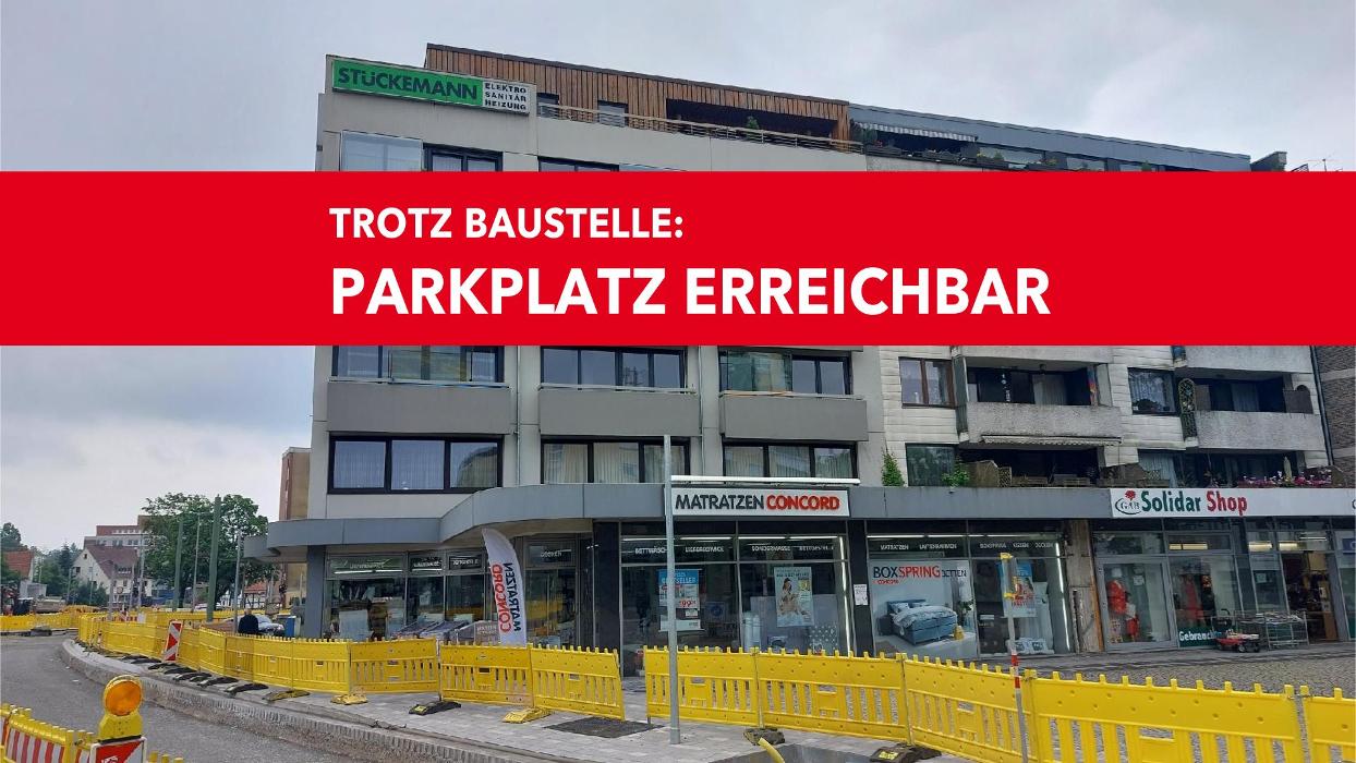 Matratzen Concord Filiale Bielefeld-Brackwede, Hauptstraße in Bielefeld