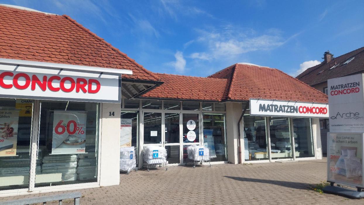 Matratzen Concord Filiale Wangen im Allgäu, Friedrich-Ebert-Straße in Wangen im Allgäu