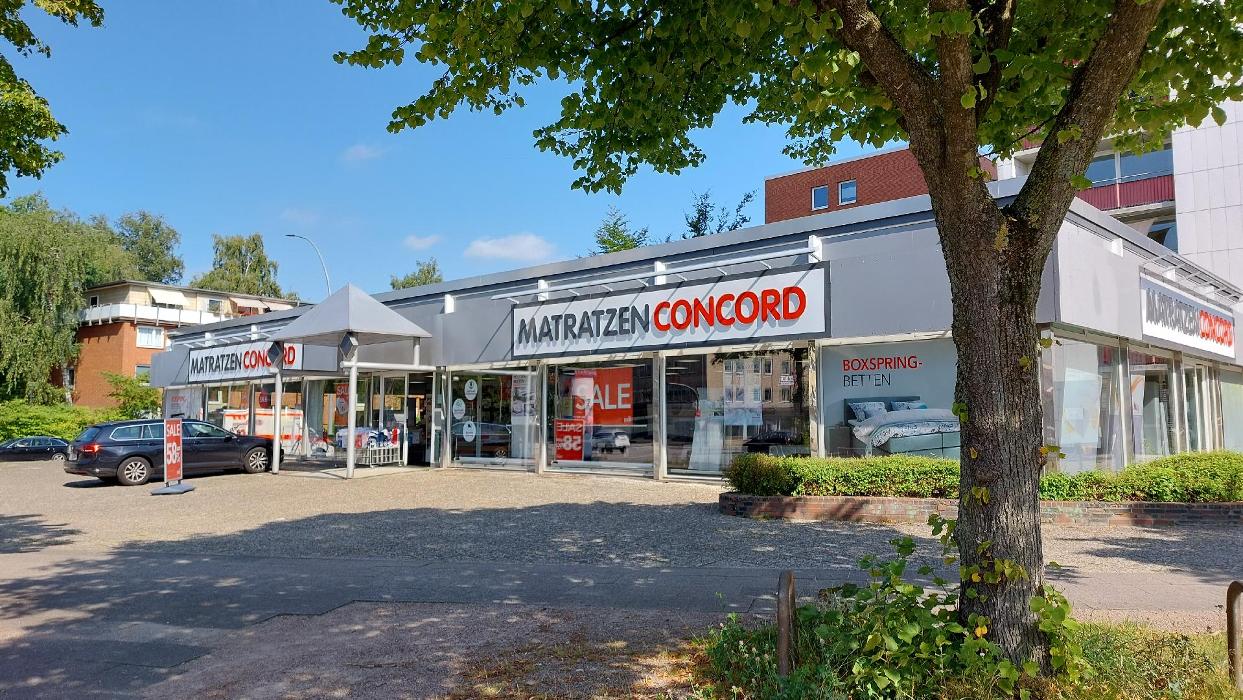 Matratzen Concord Filiale Hamburg-Barmbek-Süd, Barmbeker Markt in Hamburg