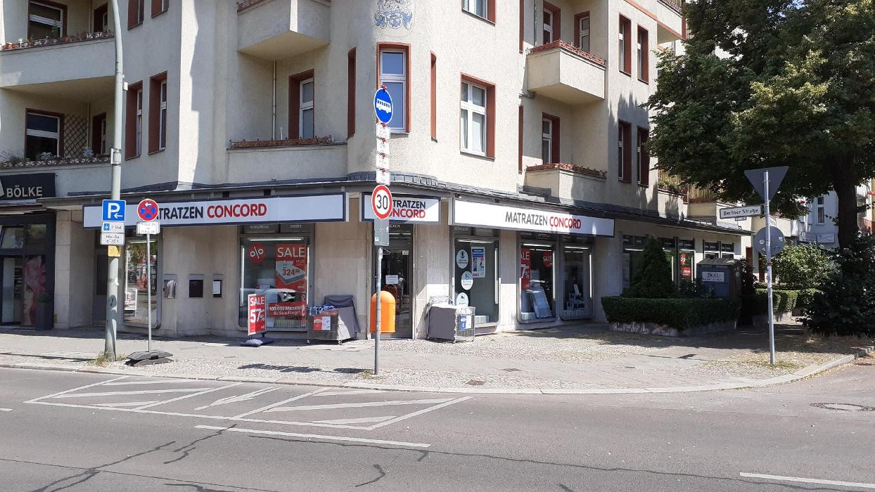 Matratzen Concord Filiale Berlin-Tegel, Berliner Straße in Berlin