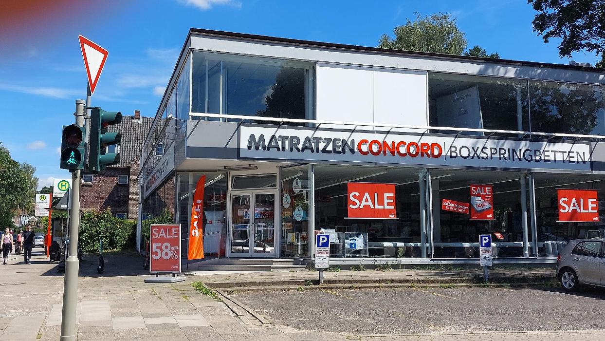 Matratzen Concord Filiale Hamburg-Rahlstedt, Rahlstedter Straße in Hamburg