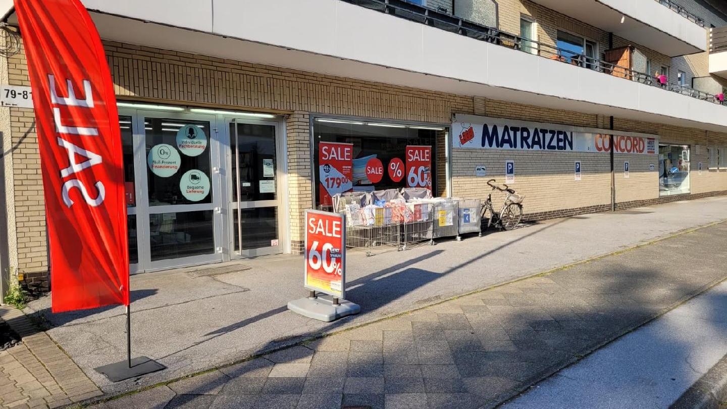 Matratzen Concord Filiale Hilden, Beethovenstraße in Hilden