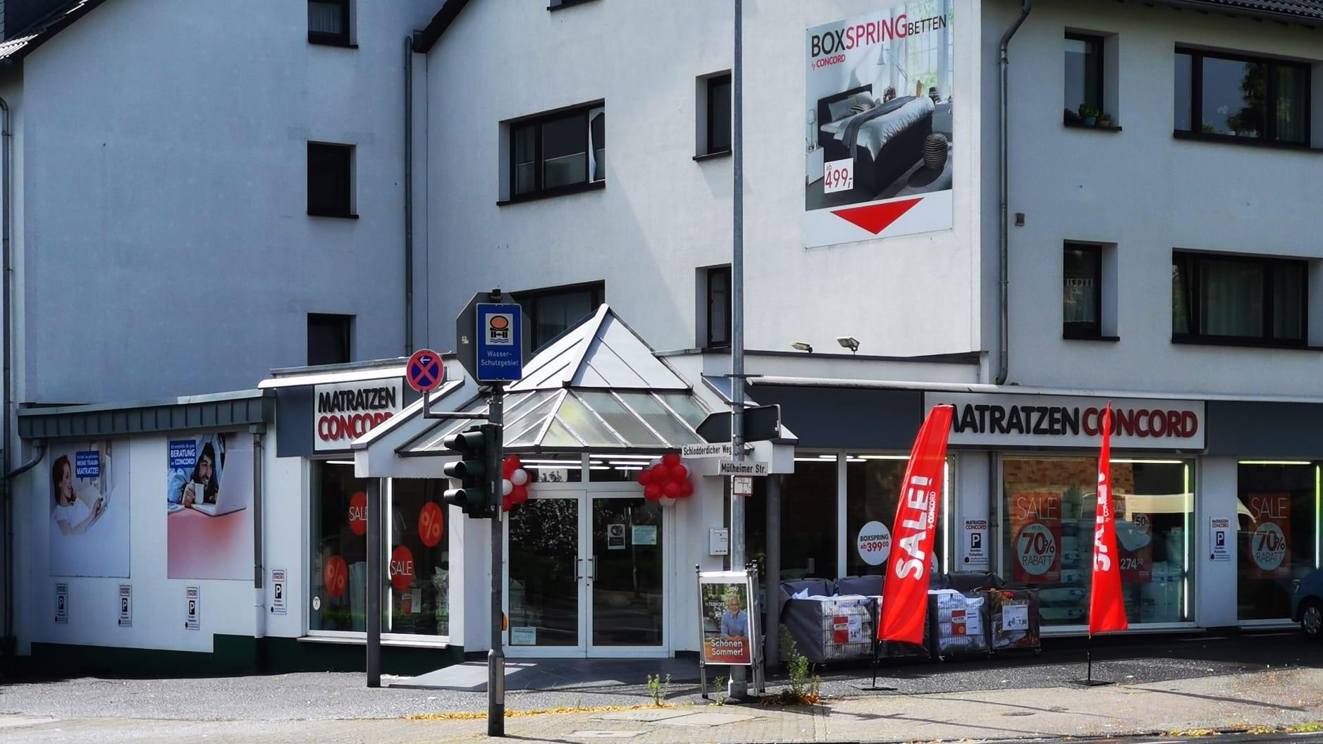 Matratzen Concord Filiale Bergisch Gladbach, Mülheimer Straße in Bergisch Gladbach