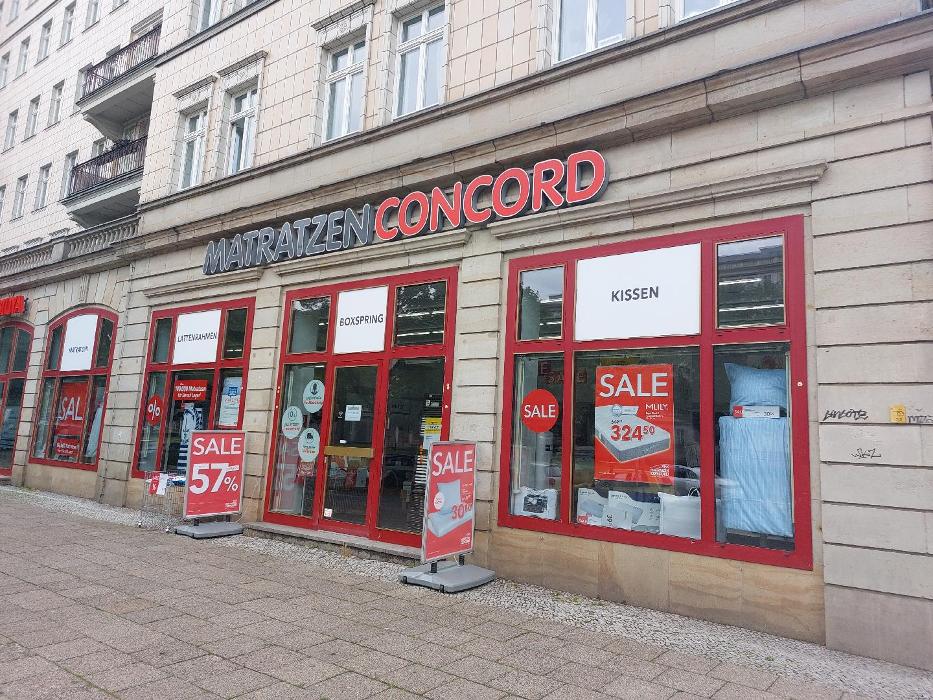 Matratzen Concord Filiale Berlin-Friedrichshain, Frankfurter Allee in Berlin