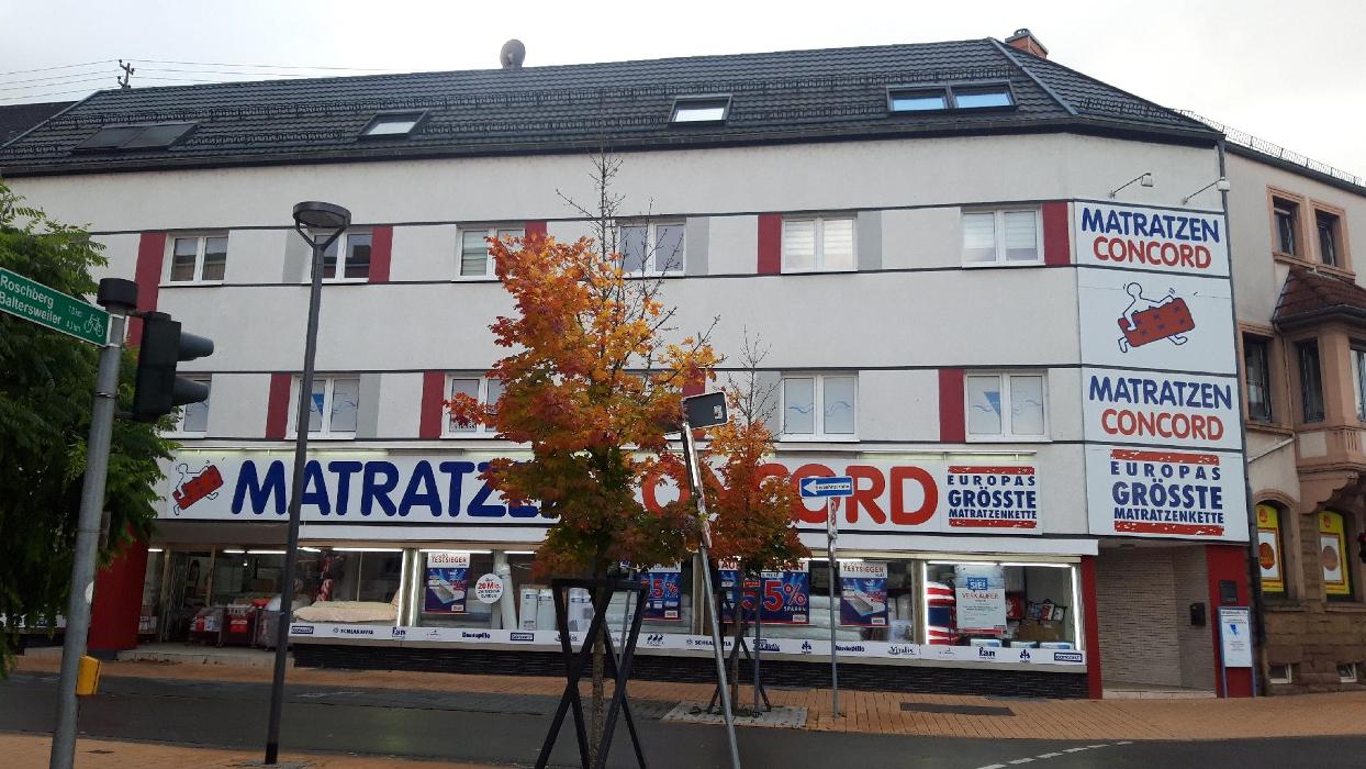 Matratzen Concord Filiale St. Wendel, Brühlstraße in Sankt Wendel