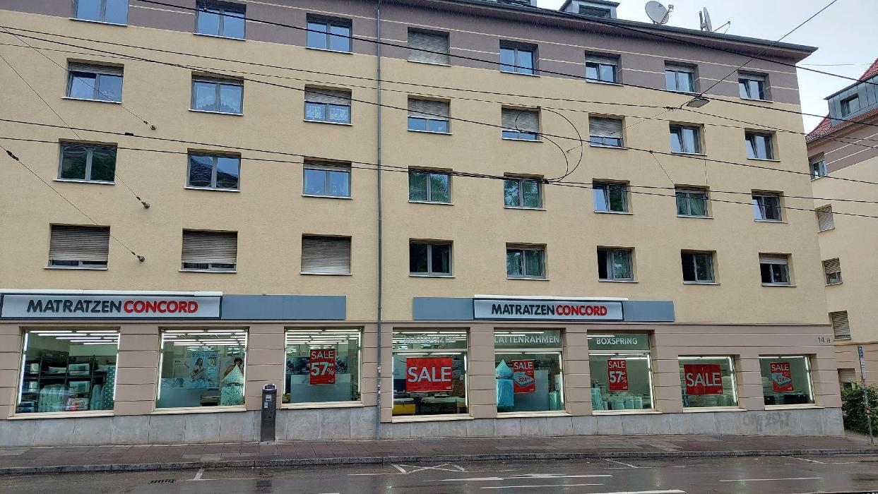 Matratzen Concord Filiale Stuttgart-West, Bebelstraße in Stuttgart
