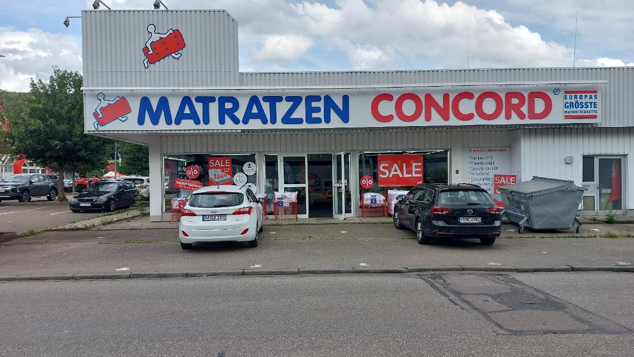Matratzen Concord Filiale Heidenheim-Schnaitheim, Riedstraße in Heidenheim an der Brenz