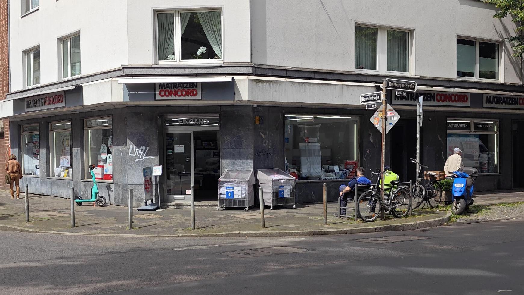 Matratzen Concord Filiale Düsseldorf-Pempelfort, Duisburger Straße in Düsseldorf