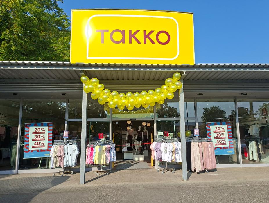 Takko Fashion, Güterhallenstraße in Achern