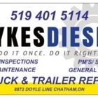 Sykes Diesel Chatham (519)397-2005