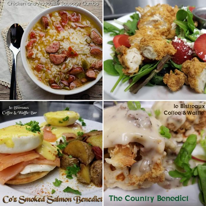 Le Bistreaux Coffee And Waffle Bar - Alexandria, LA