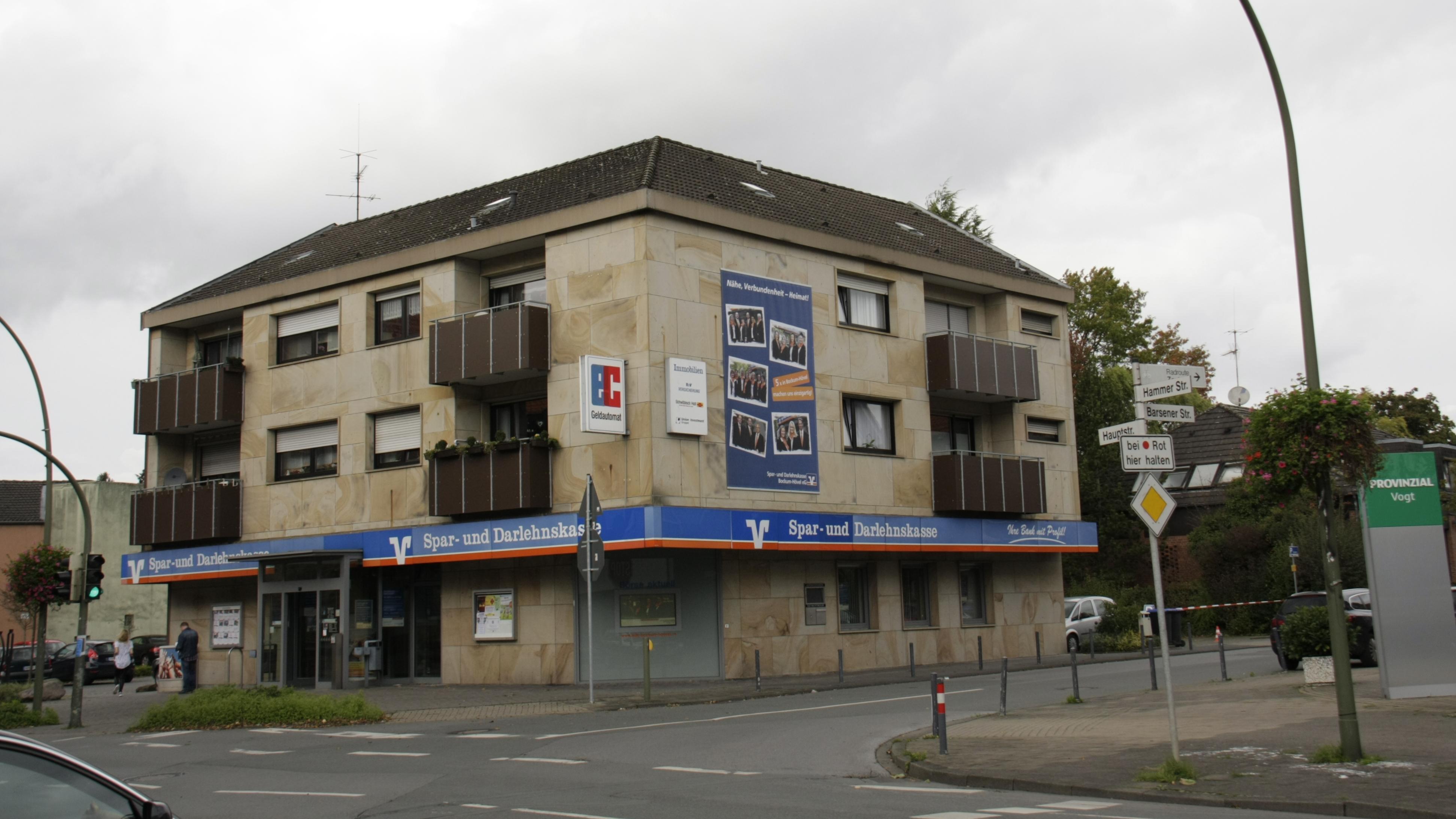 Spar- und Darlehenskasse Bockum-Hövel eG, Barsener Straße in Hamm