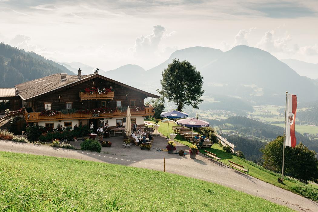 Berggasthof Hochlechen Söll am Wilden Kaiser, Berg in Söll