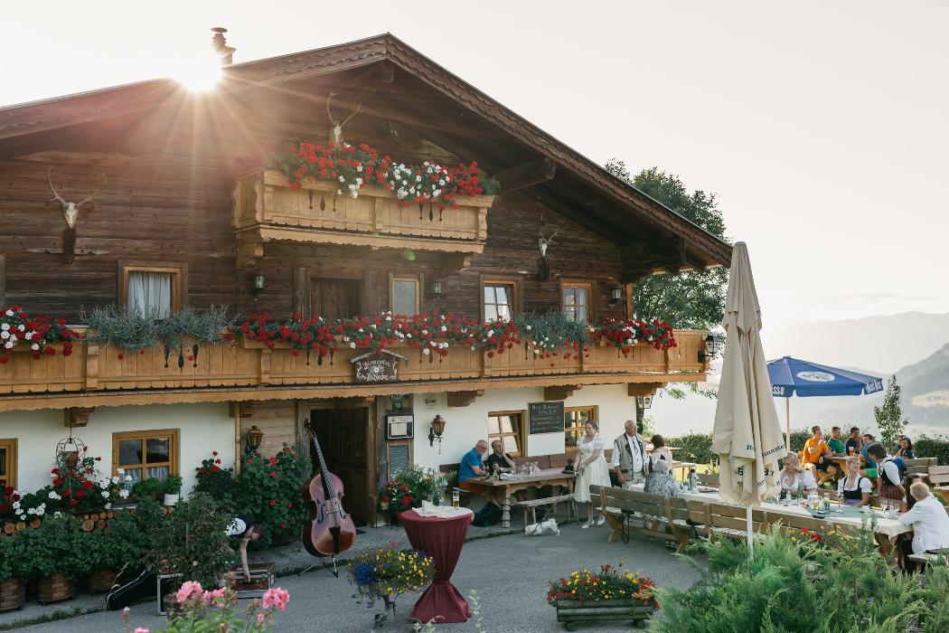 Berggasthof Hochlechen Söll am Wilden Kaiser, Berg in Söll