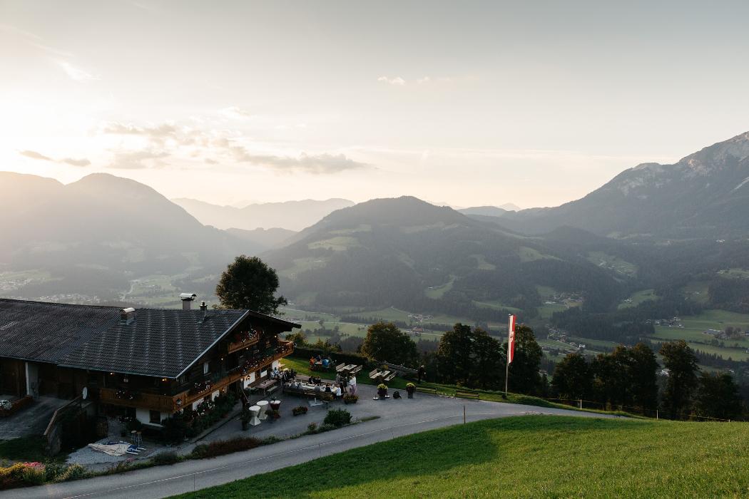Berggasthof Hochlechen Söll am Wilden Kaiser, Berg in Söll