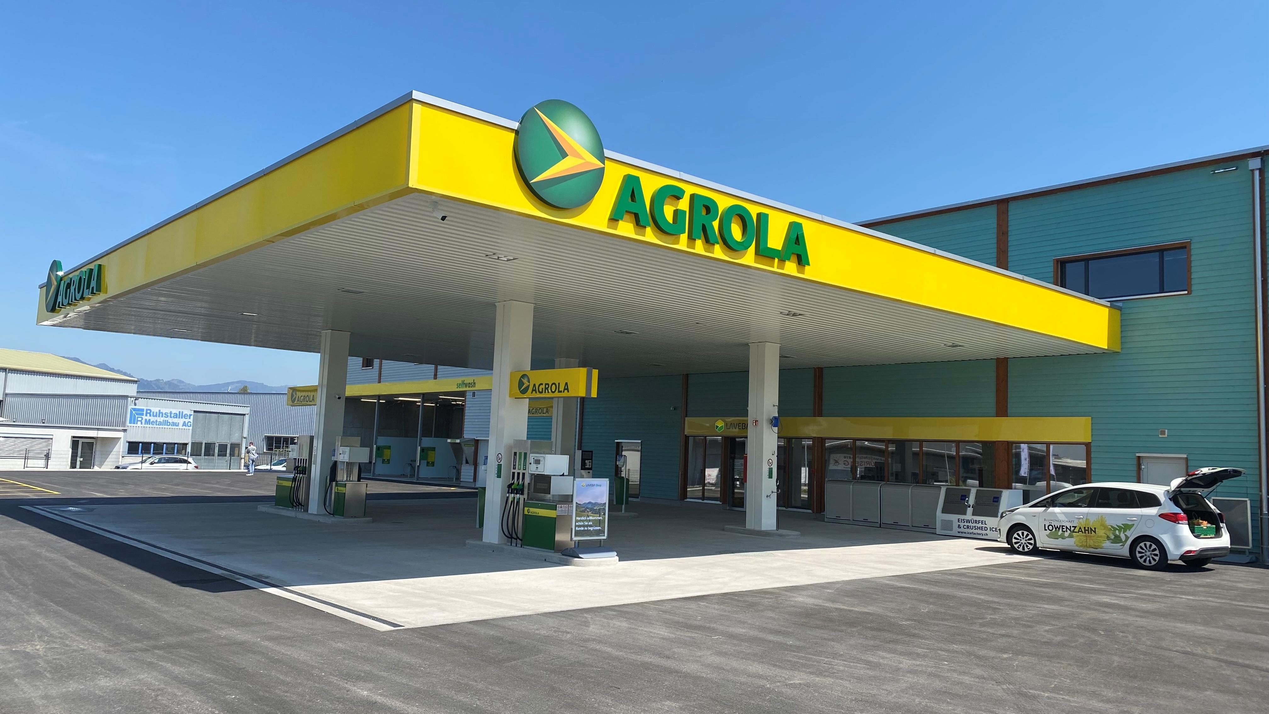 AGROLA Tankstelle & LAVEBA Shop Wangen, Hämmerli in Wangen