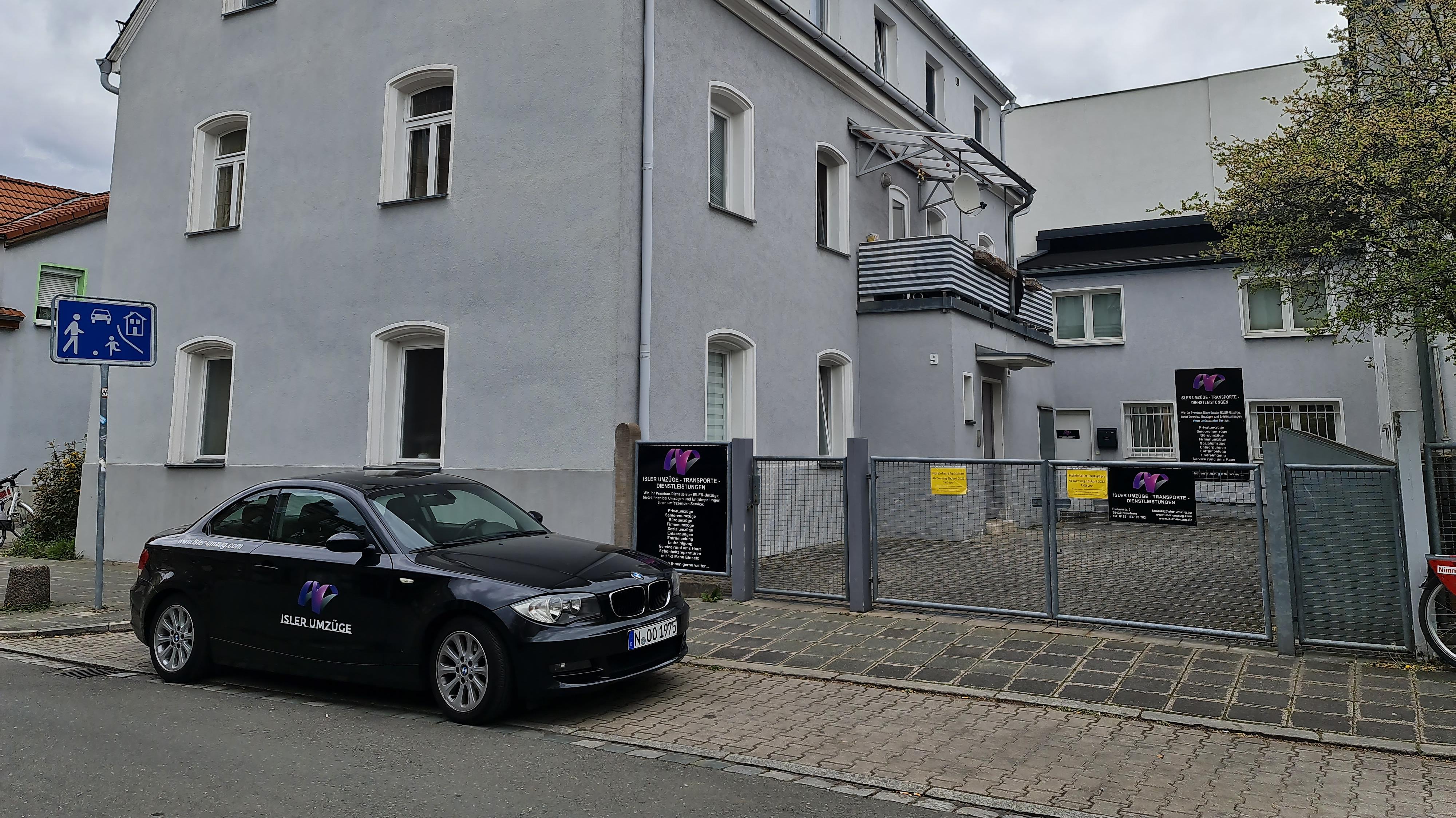 ISLER Umzüge und Entrümpelungen, Finkenstraße in Nürnberg