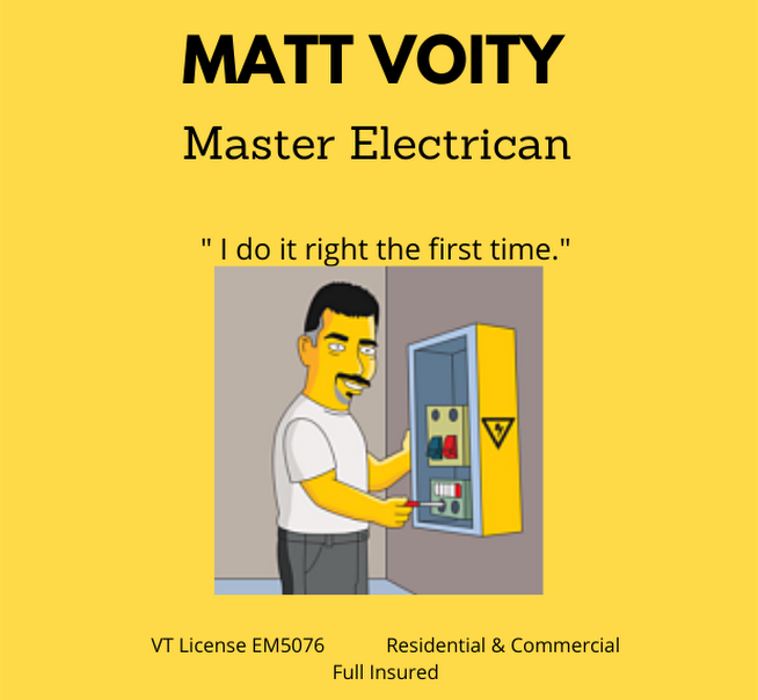 Voity Electrical - Rutland, VT