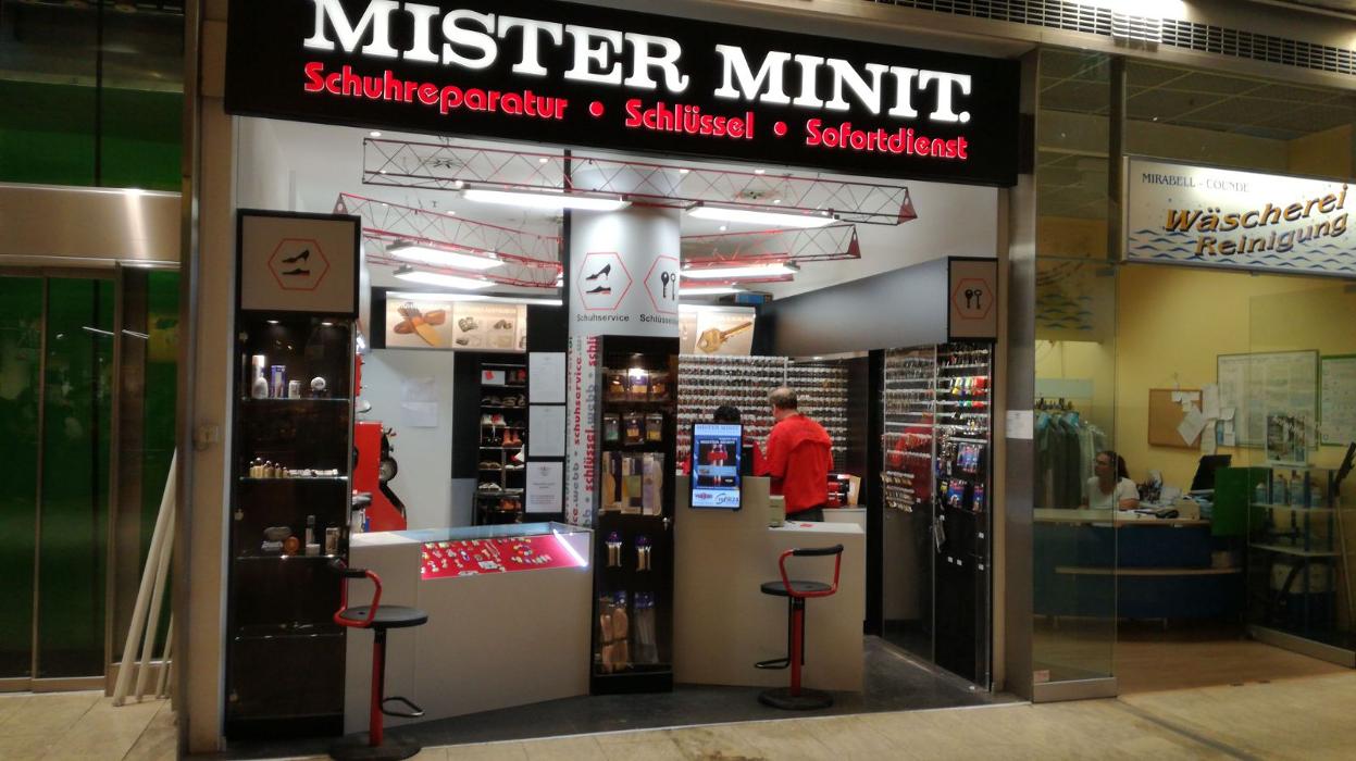 MISTER MINIT - Schlüssel & Schuhreparatur, Europastraße in Salzburg