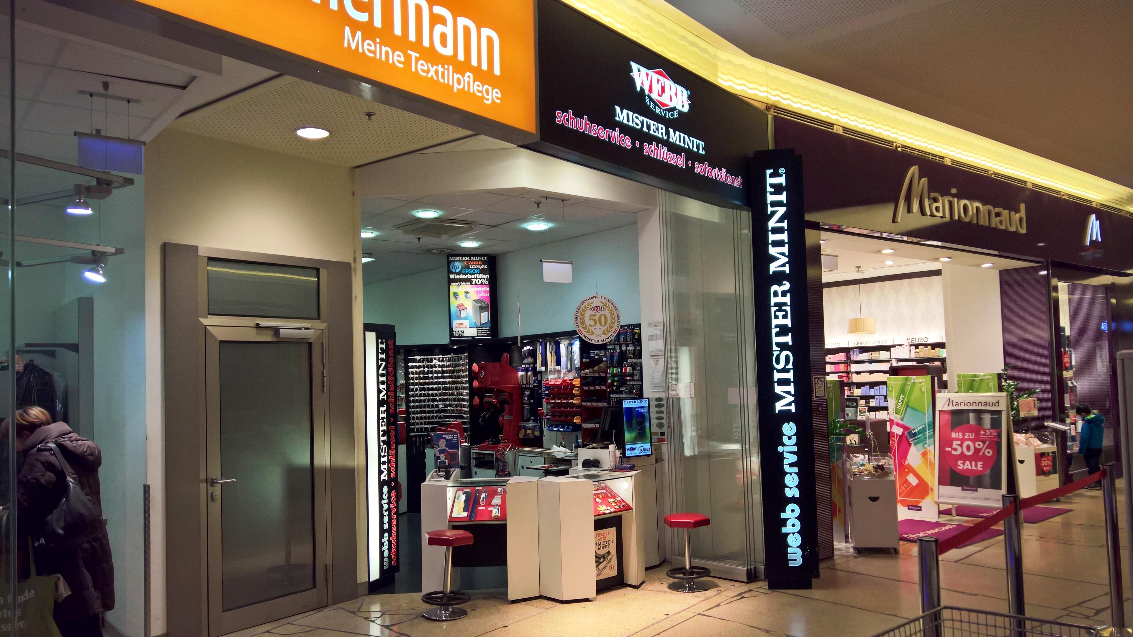 MISTER MINIT - Schlüssel & Schuhreparatur, Blütenstraße in Linz