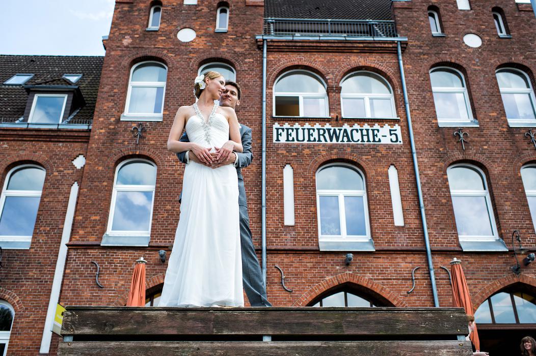 CA - Hochzeitsfotografie, Betonstraße in Schwanewede