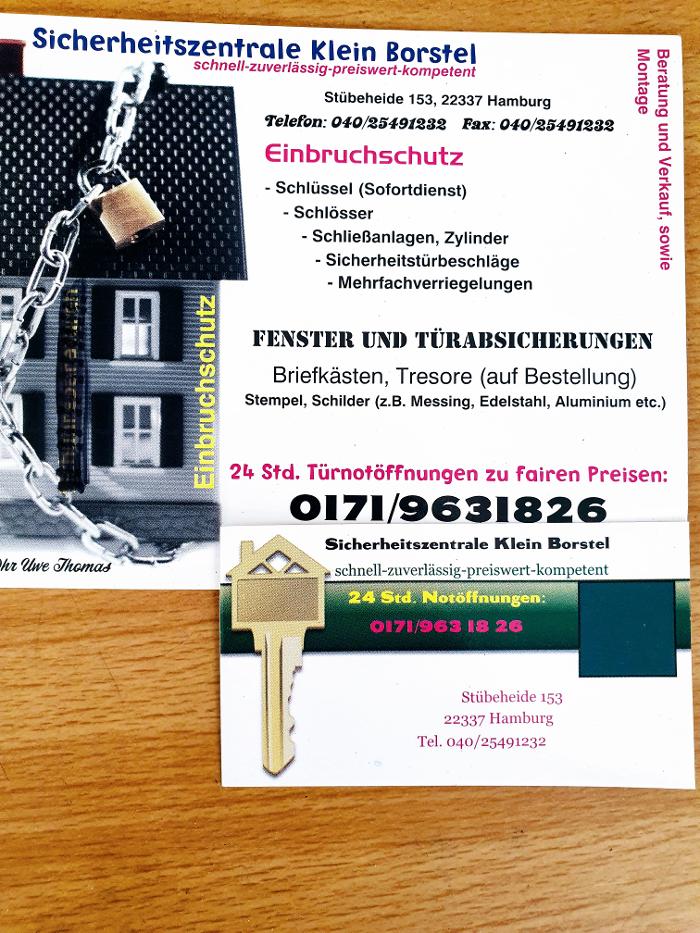 Sicherheitszentrale klein Borstel in Hamburg - Logo Sicherheitszentrale klein Borstel in Hamburg - Logo