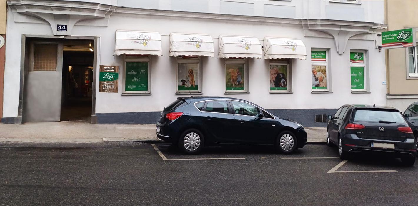 LOYS Filiale Nobilegasse, Nobilegasse in Wien