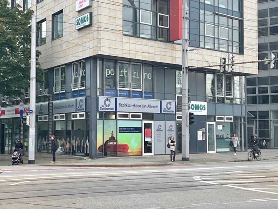 Continentale Bezirksdirektion Jan Albrecht, Könneritzstraße in Dresden