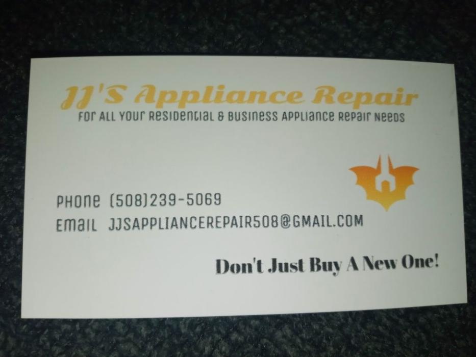 JJ's Appliance Repair - Fall River, MA