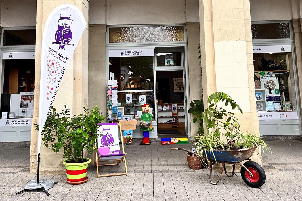 Buchhandlung Schneider-Jung, Ebertstraße in Karlsruhe