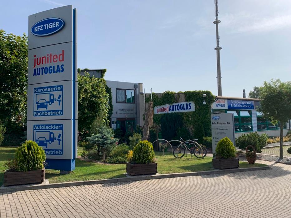 junited AUTOGLAS Dahlwitz-Hoppegarten, Gewerbestraße in Hoppegarten