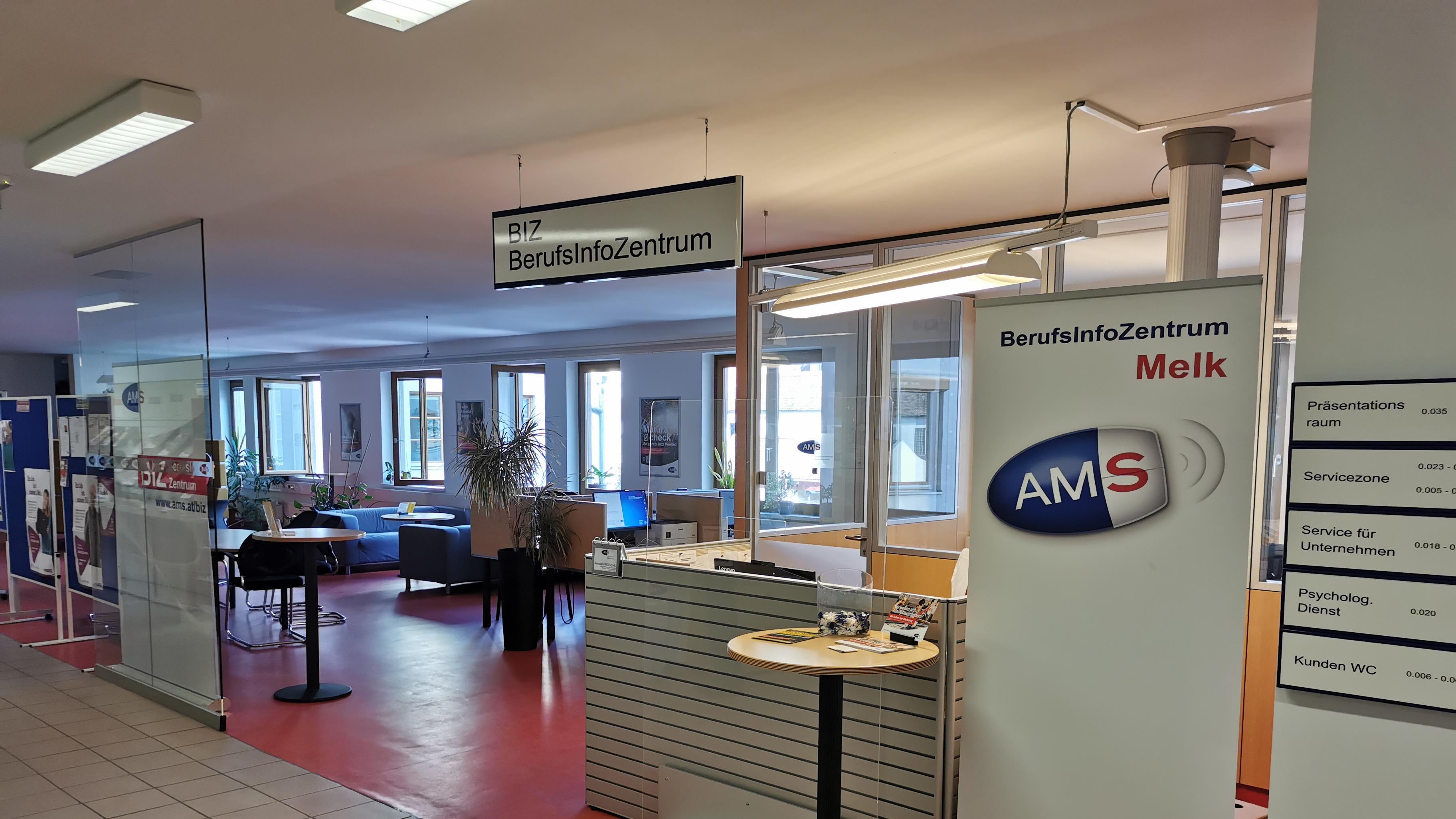 BerufsInfoZentrum (BIZ), Babenbergerstraße in Melk