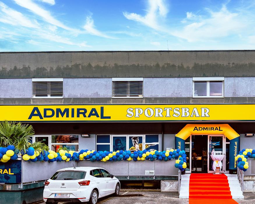 ADMIRAL Sportsbar, Feldkirchner Straße in Klagenfurt am Wörthersee