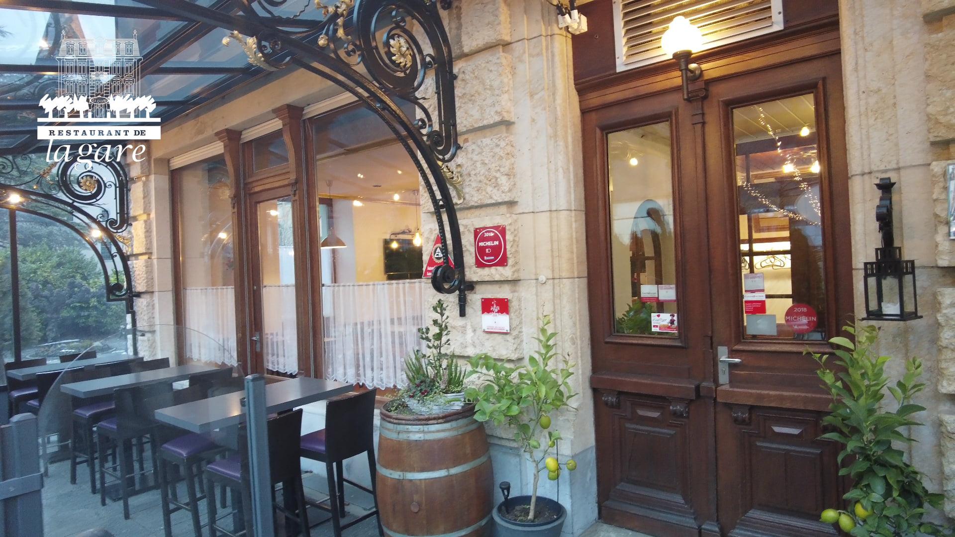 Café-Restaurant de la Gare, Avenue de la Gare in Saint-Maurice