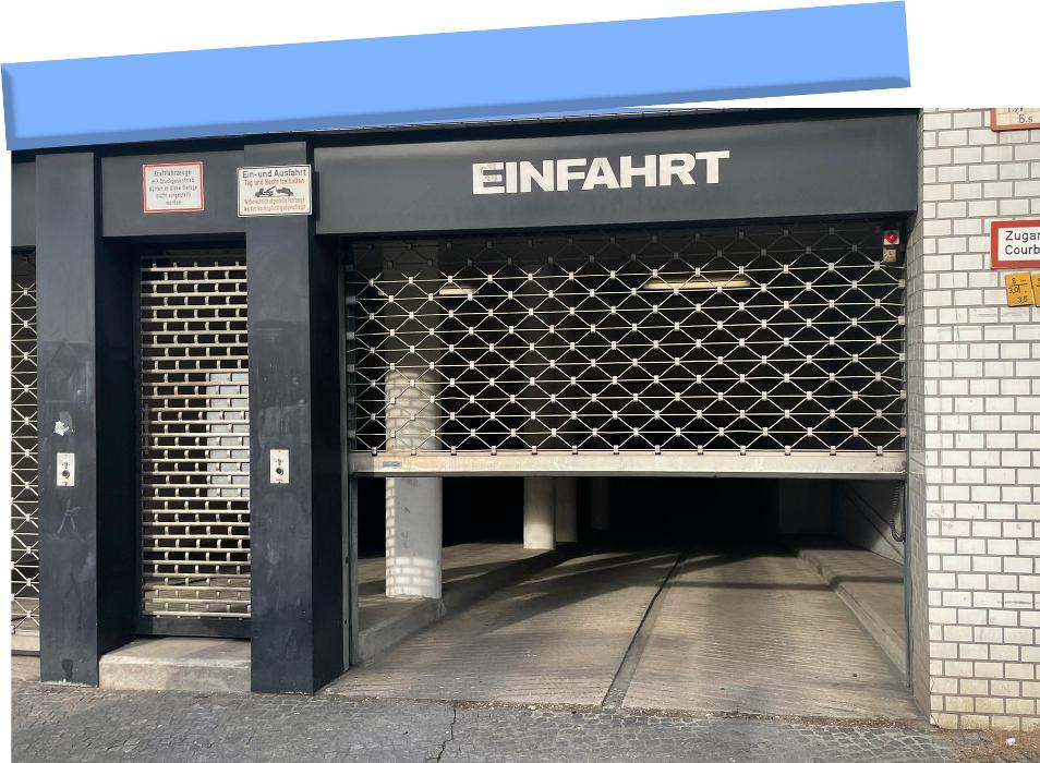 ampido Parkplatz, Kleiststraße in Berlin